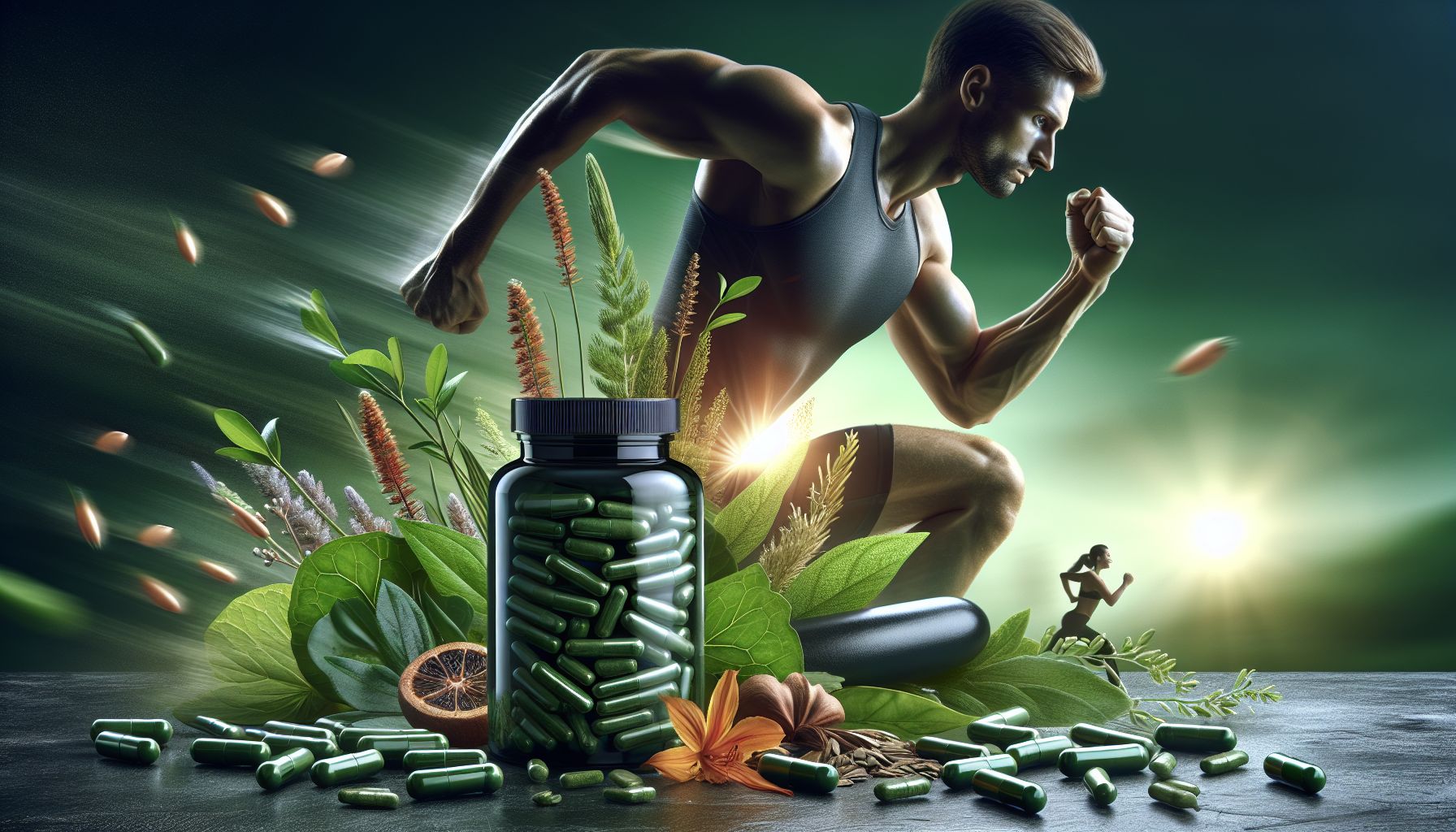 Image showing various bottles of potency improvement supplements